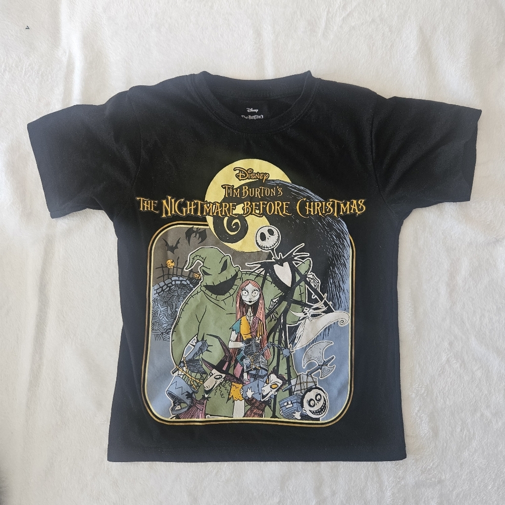 Disney Black Nightmare Before Christmas Shirt
